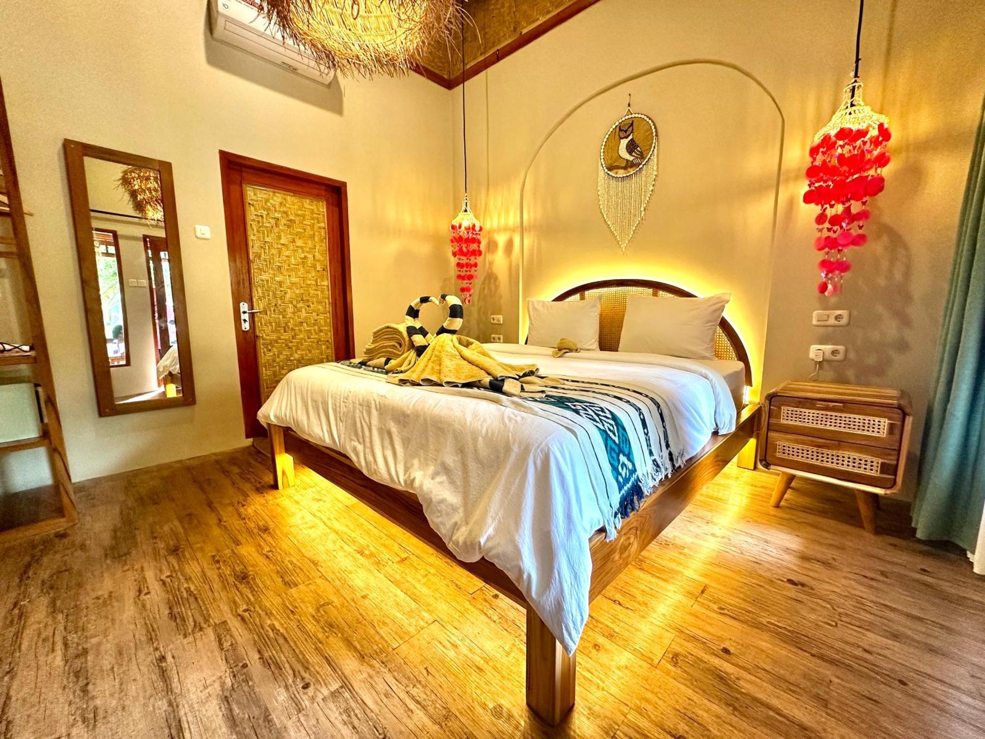 Sunny Rose Bungalows Gili Air - Adults Only Экстерьер фото
